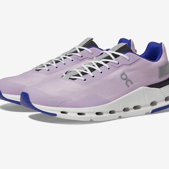 On Running Shoes - NEW On Running Cloudnova Form Sneaker in Aster/Magnet